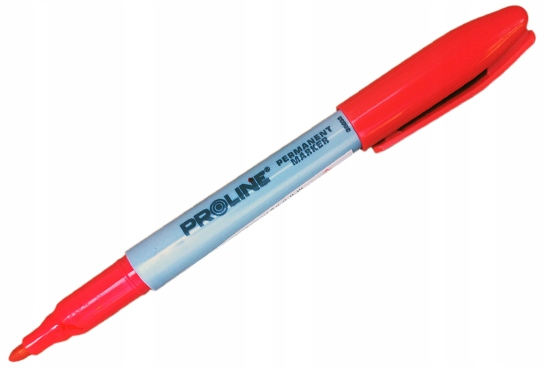 

Marker Pisak Wodoodporny Czerwony Perman. Proline