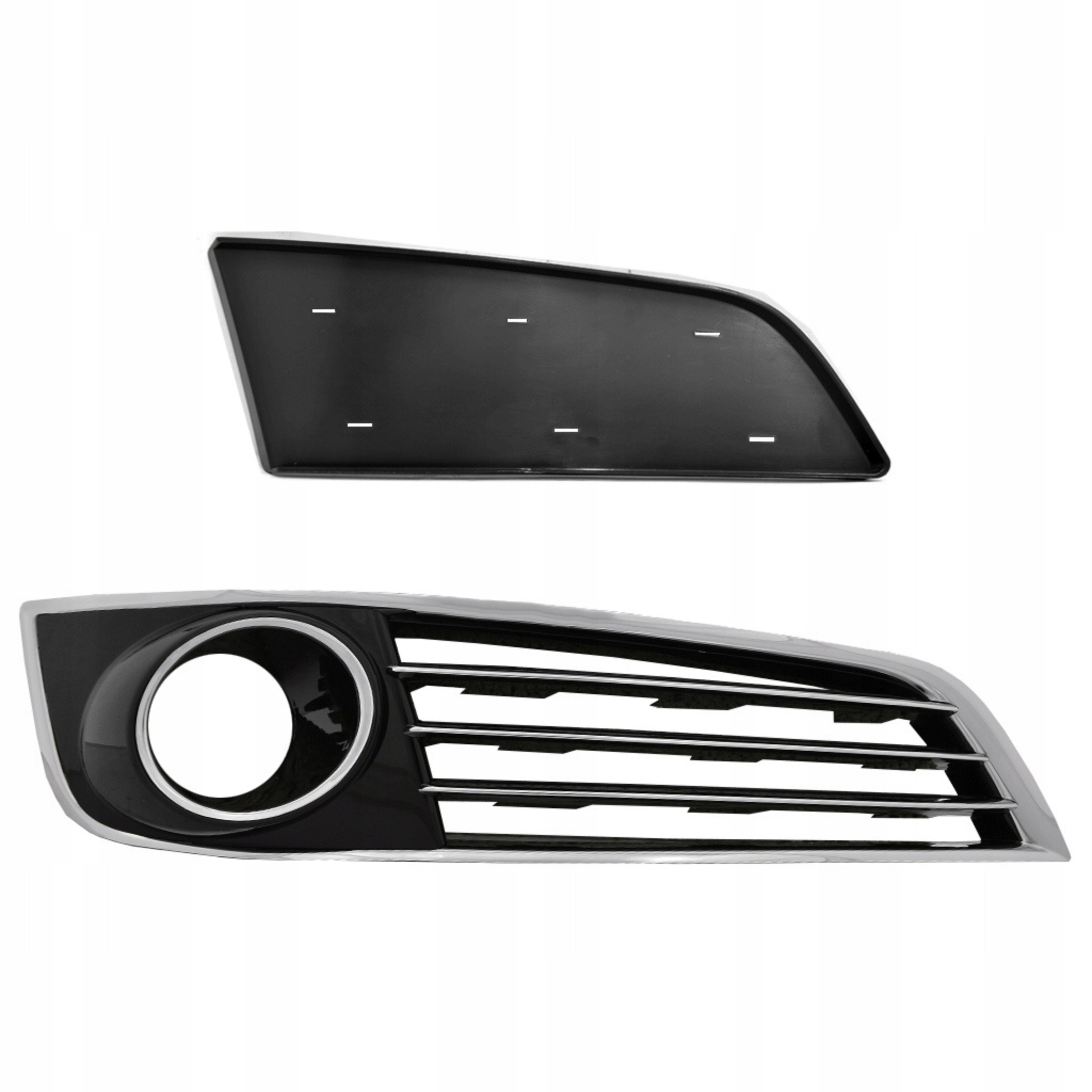 Audi A8 D4 2010-13 Atrapa Krytka Nárazníku Na Pravý Halogen 4H0807680DT94