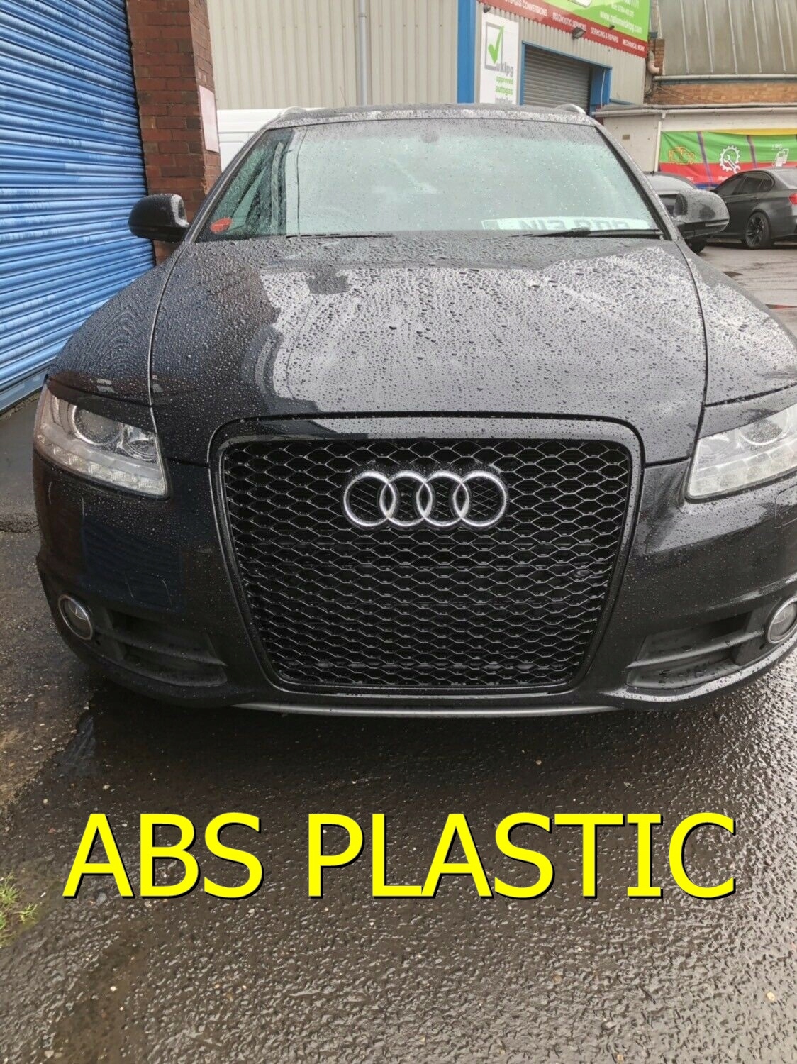 Brewki AUDI A6 C6 //// CZARNE///PLASTIK///ABS///