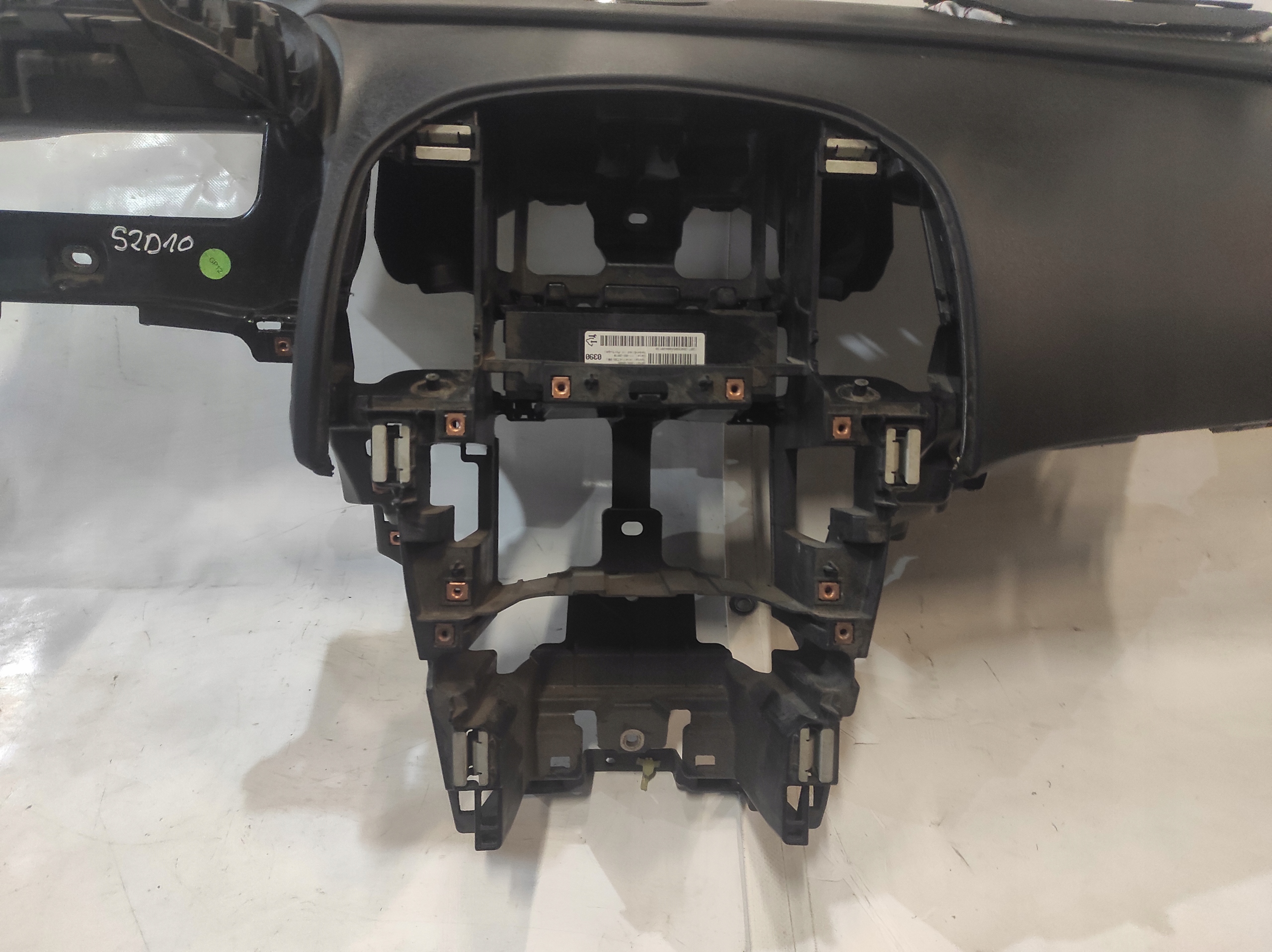 Opel Astra J dashboard cockpit console airbag