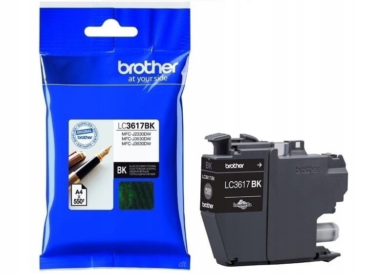 

Tusz Brother LC3617BK Black MFCJ2330 550 stron