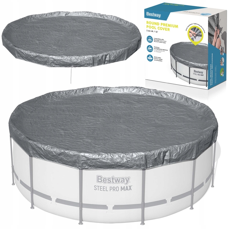 Bestway Pokrywa na basen 366 cm Linia Premium 58949