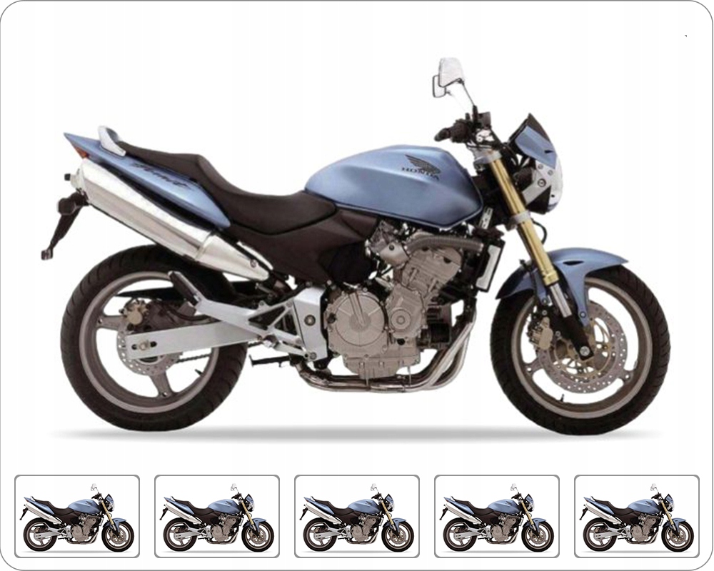 Samolepky Juula Pro Honda Cb 600 F Hornet 2005-2006 Modrý Mat B186