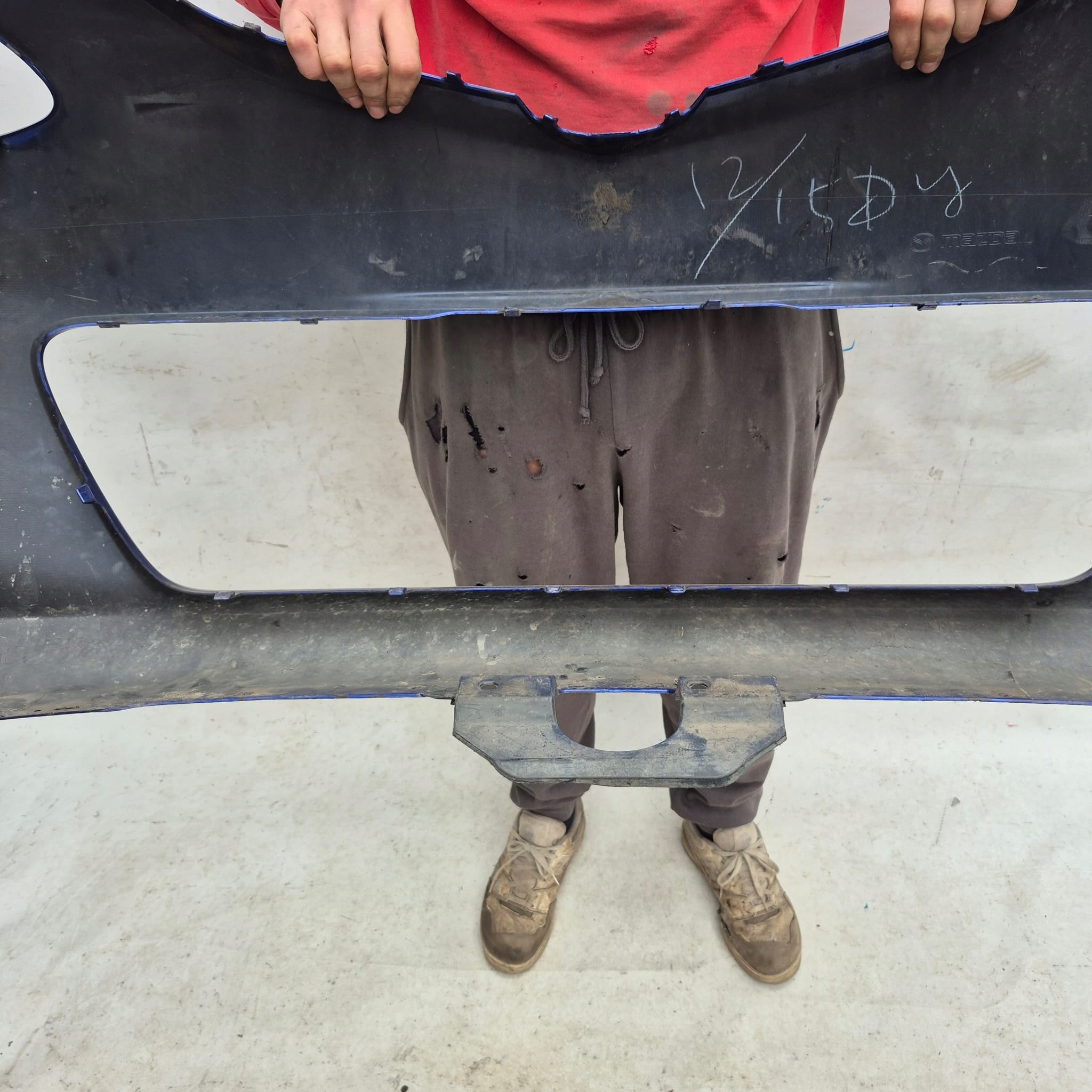 MAZDA 2 II 07-10 bumper front front