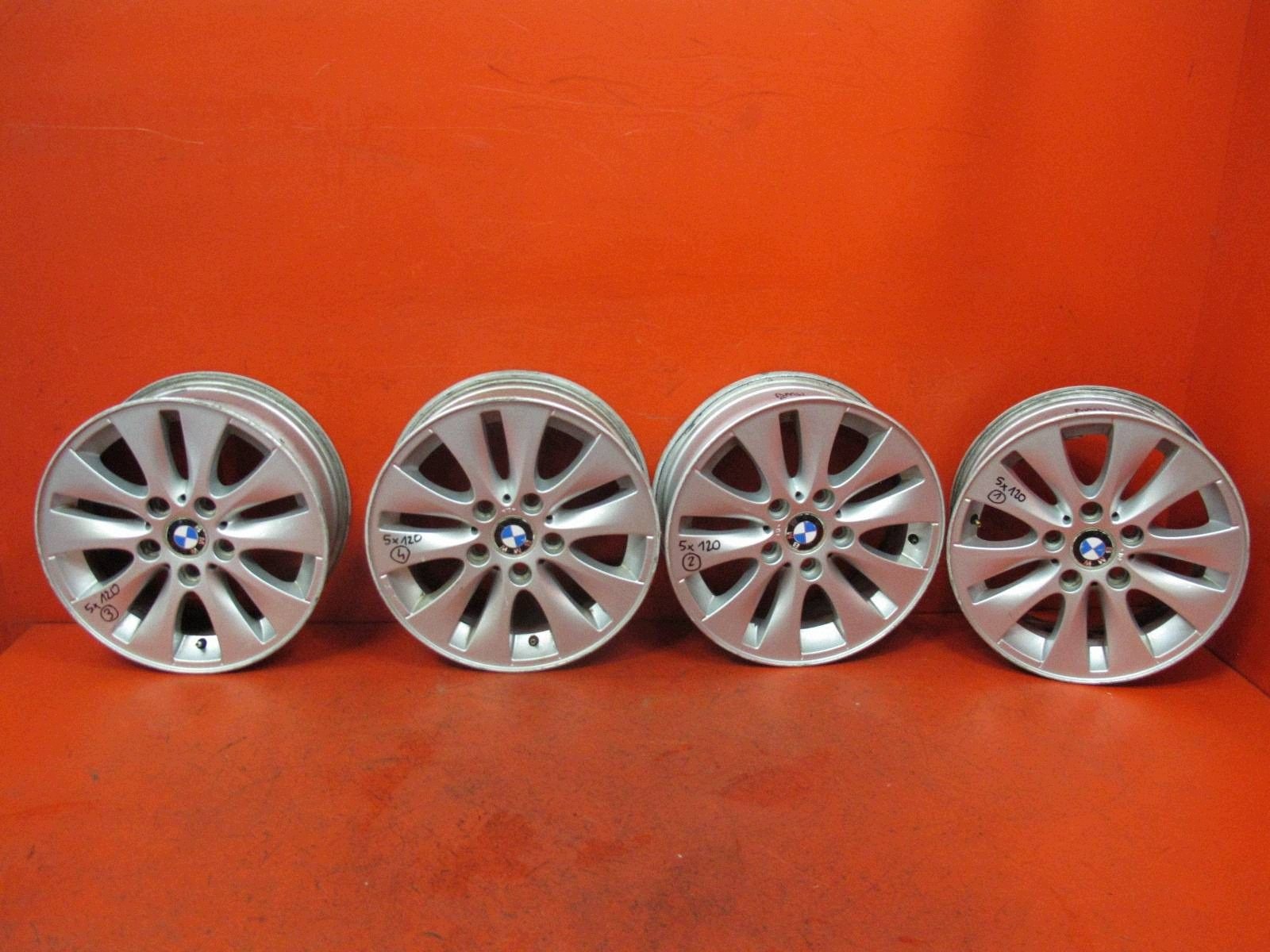 BMW E87 E81 E46 E60 disky hlinikove 16'' 6.5J 5x120 ET42 6779786 KOMPLET