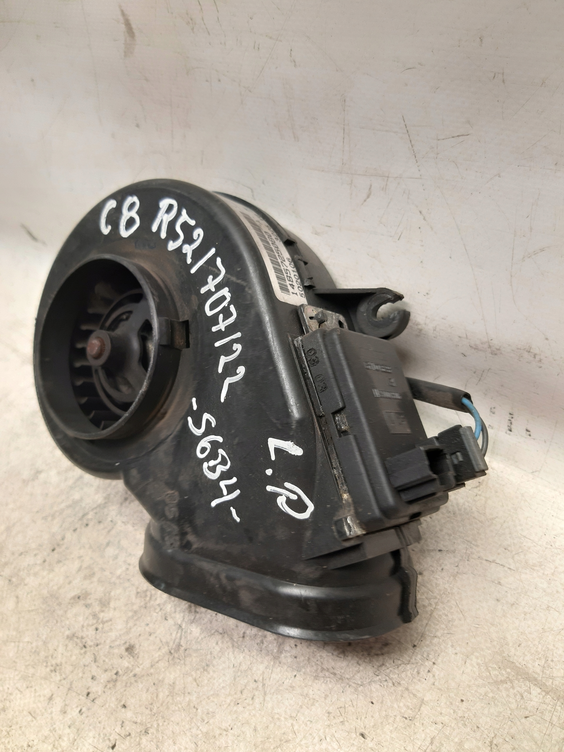 heating fan air conditioning devices left Citroen C8