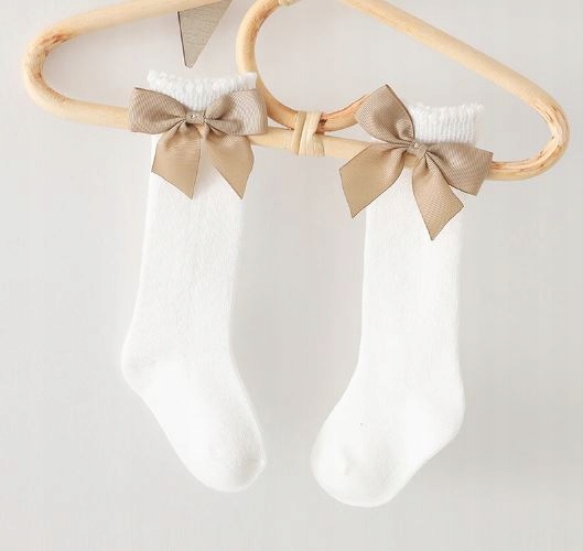 AŻUROWE podkolanówki skarpetki ECRU 68-74-80 3-12m EAN (GTIN) 5701586877943