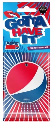 

Zapach do auta Logo Pepsi Aroma zawieszka cola