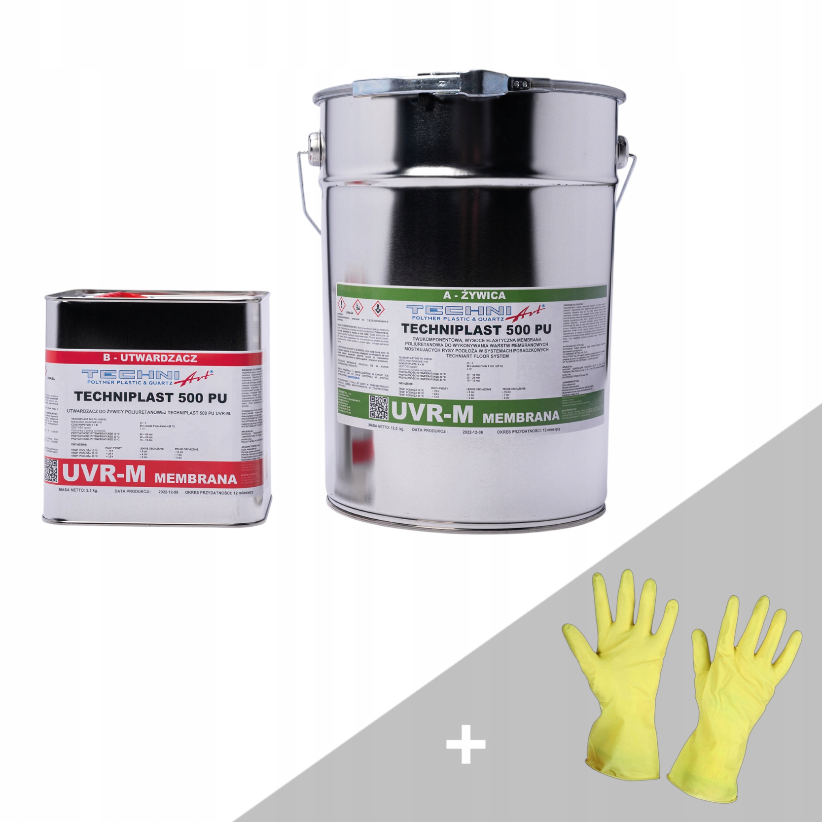 Techniplast 500 Uvr-m – Membrána pro terasy a balkony 15 kg