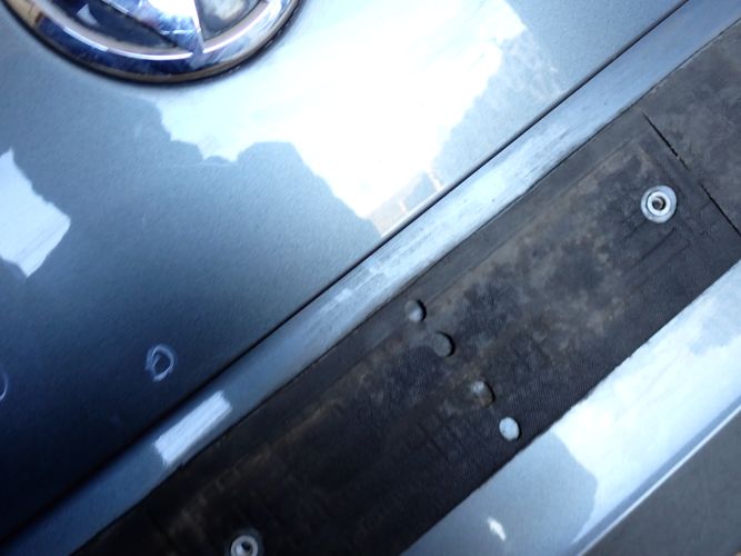 VW TOURAN 15- boot doors rear part