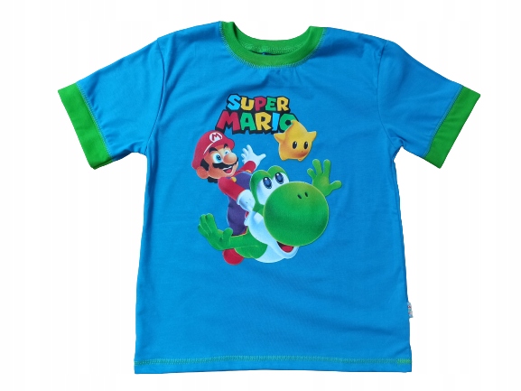

Bluzka Krótki T-shirt Koszulka 152 Mario