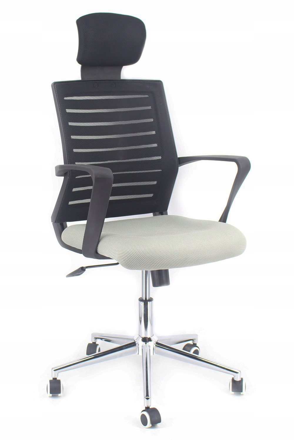Pohodlné sivá stoličky office MAX
