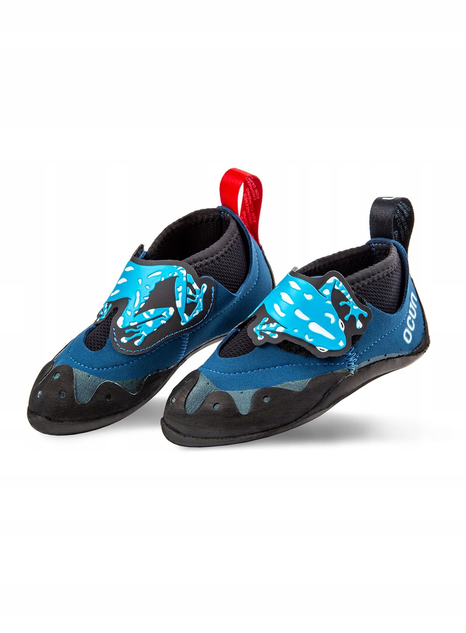 Buty wspinaczkowe na rzepy Ocun Ribbit blue/black 26/27