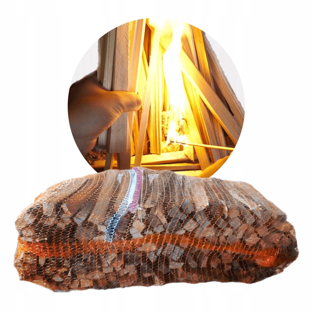 Eko rozpałka, drewno rozpałkowe bukowe suche 5dm3