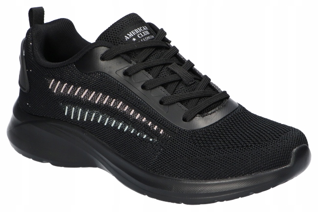 American Club HA73 Lehké, Vzdušné Sportovní Boty Adidas Dámské Blk 37