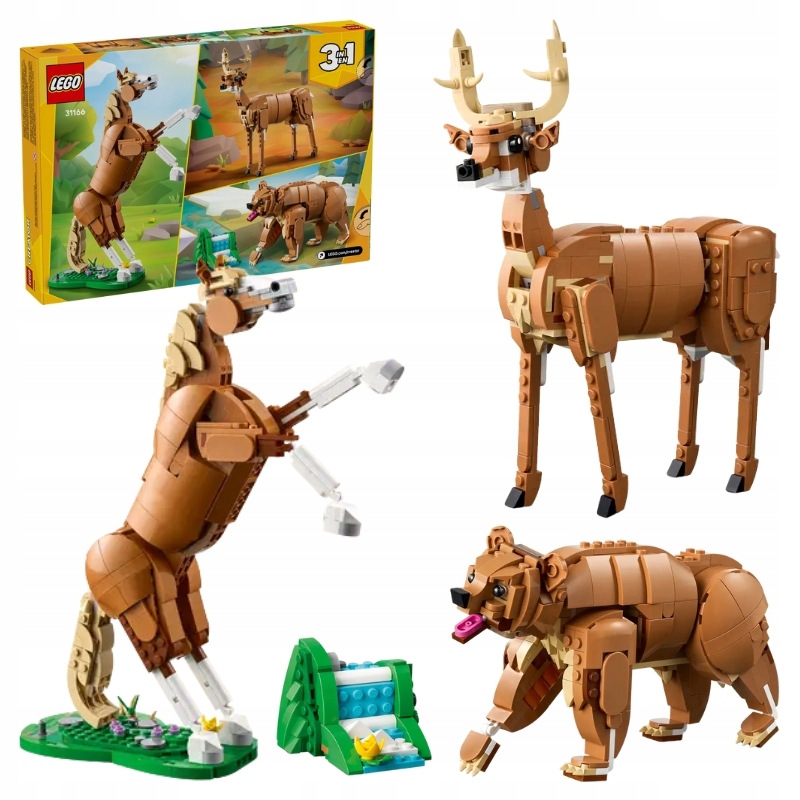 Lego Creator 3V1 Krásný Kůň Sada Stavebních Kostek Stavebnice Jelen