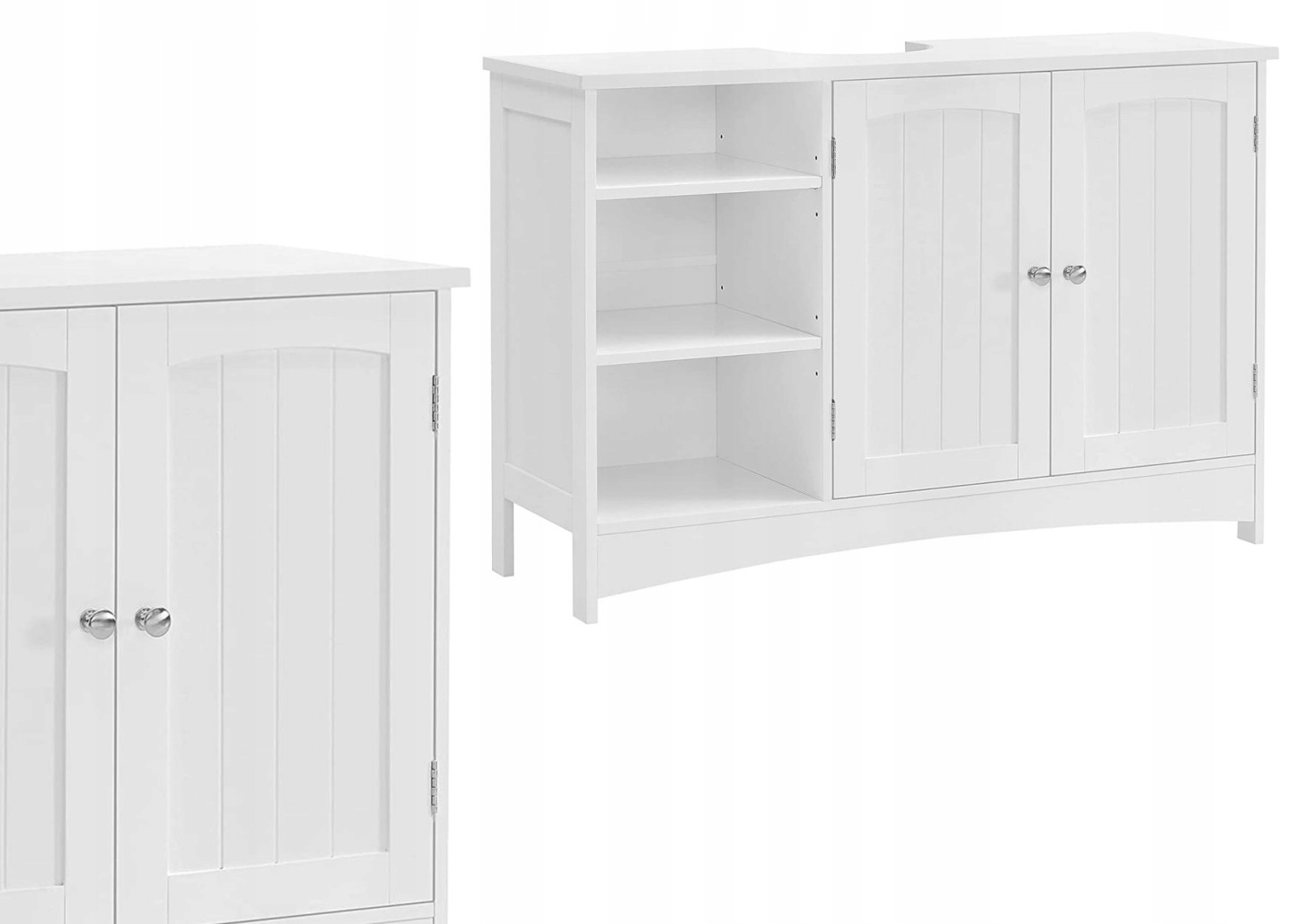 Skříňka pod umyvadlo Songmics bílá 88,5 cm Mdf