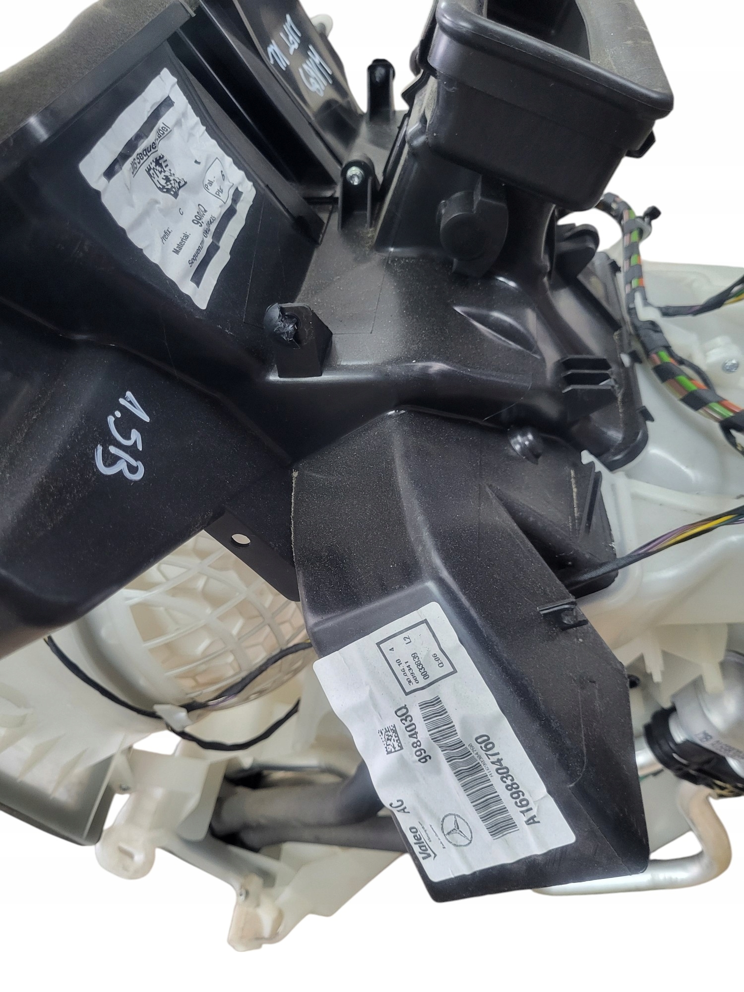 heater MERCEDES W169 LIFT EUROPA complete