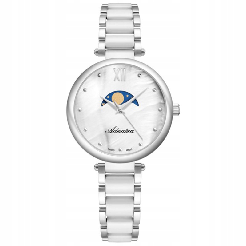Dámské hodinky Adriatica A3705.C18FQM stříbrné