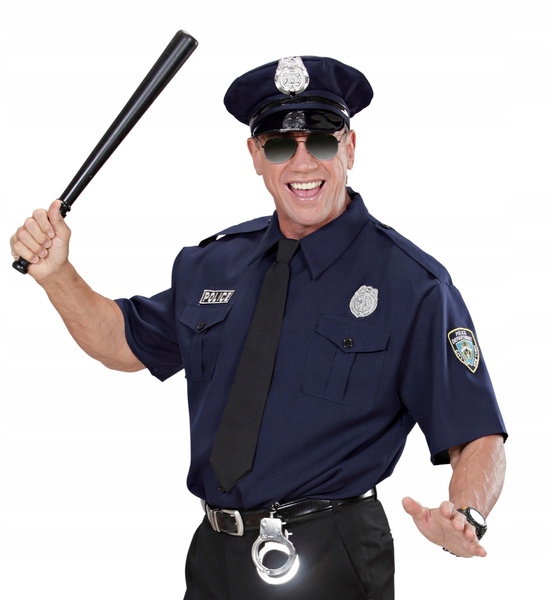 Kostým Policisty Ny Košile+čepice+kravata XL