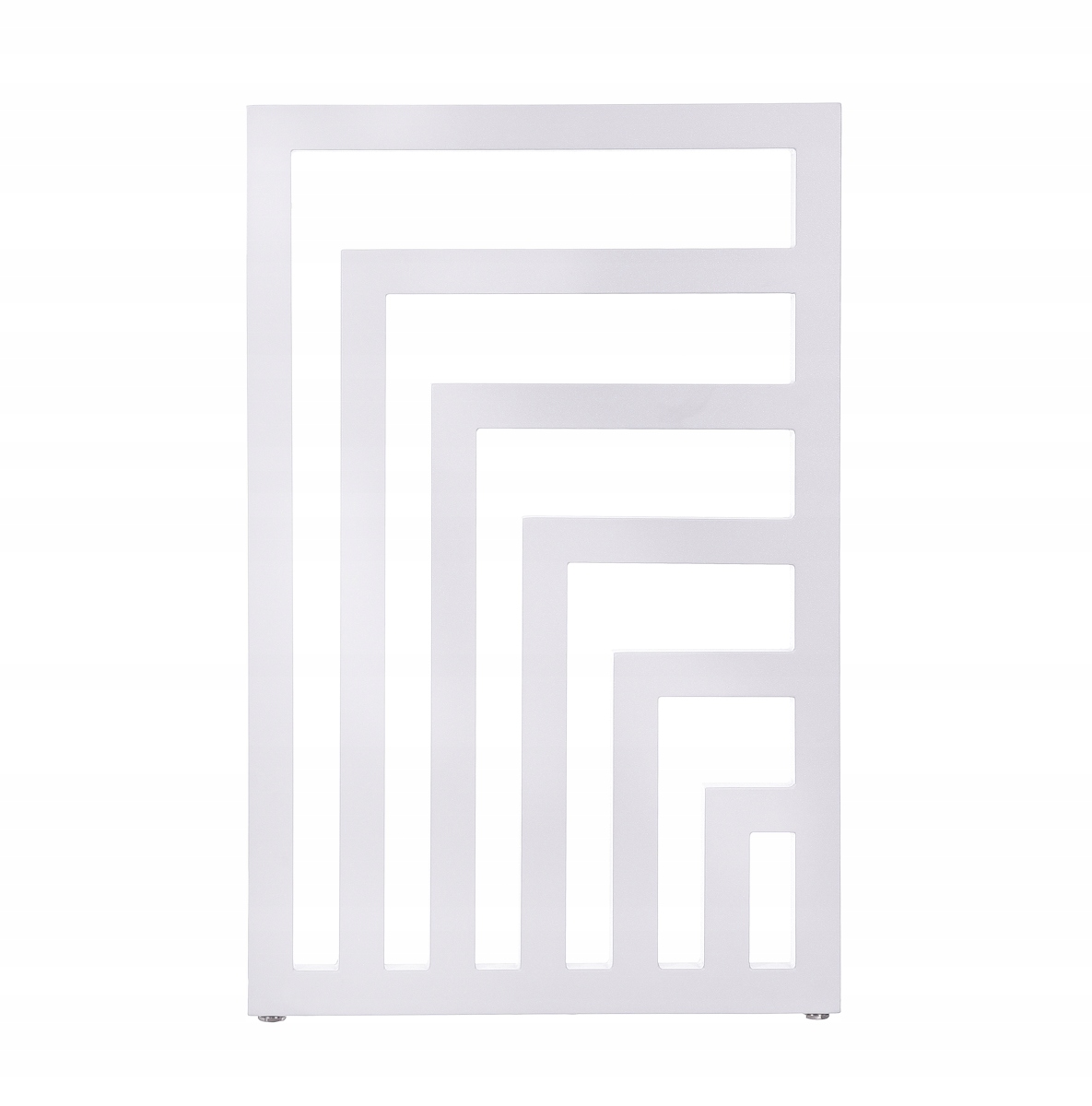 Dekoratívny kúpeľňový radiátor Laro 80/50 Biela Mat 50 mm