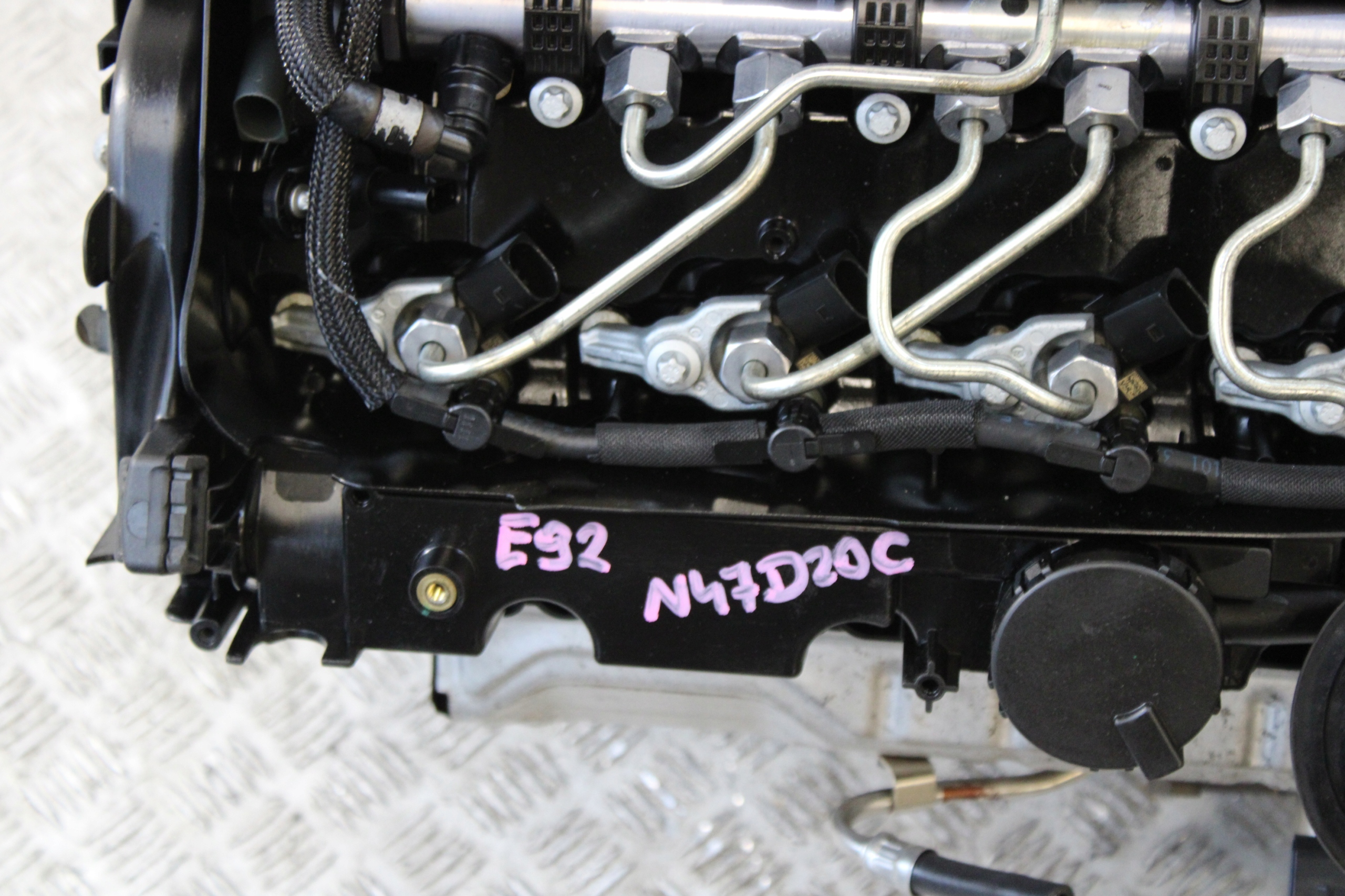engine MOTOR complete BMW 3 E92 E90 2,0D N47D20C
