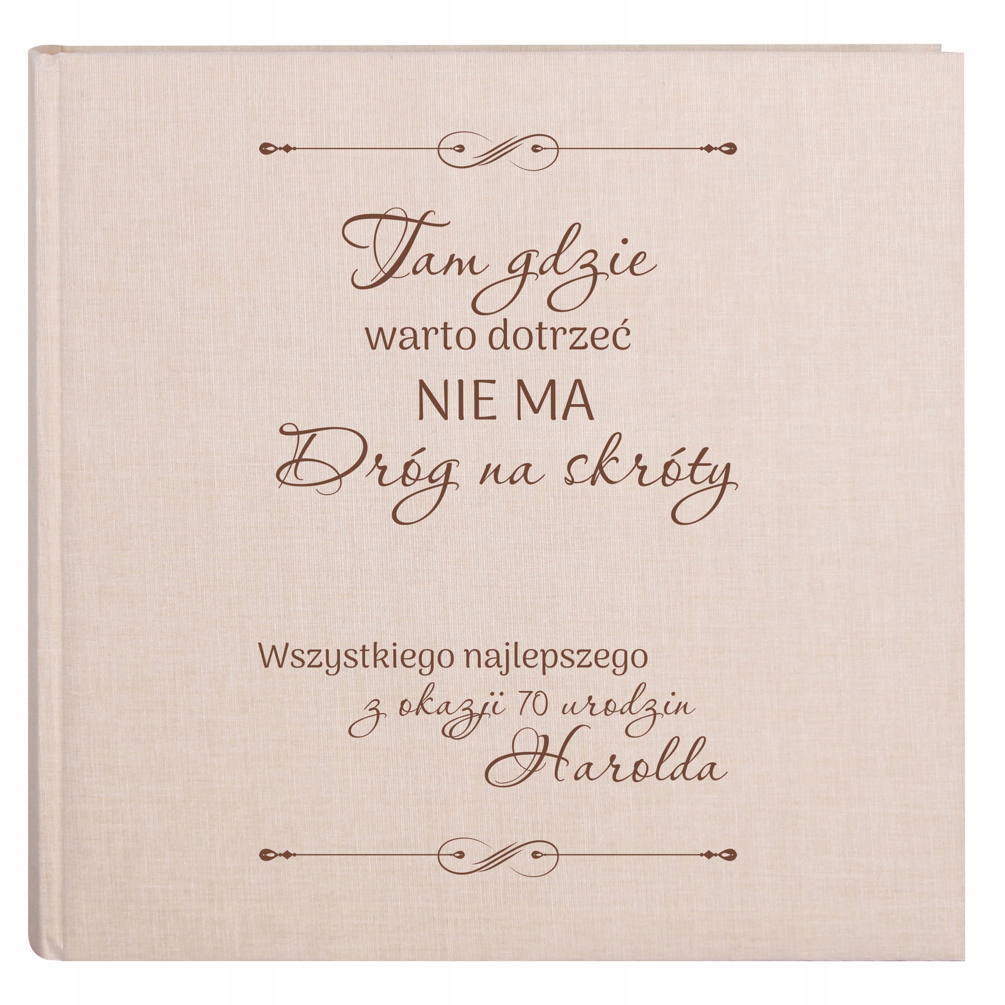 Duży XXL album na zdjęcia 100 stron Nadruk Urodziny Kronika rodzinna