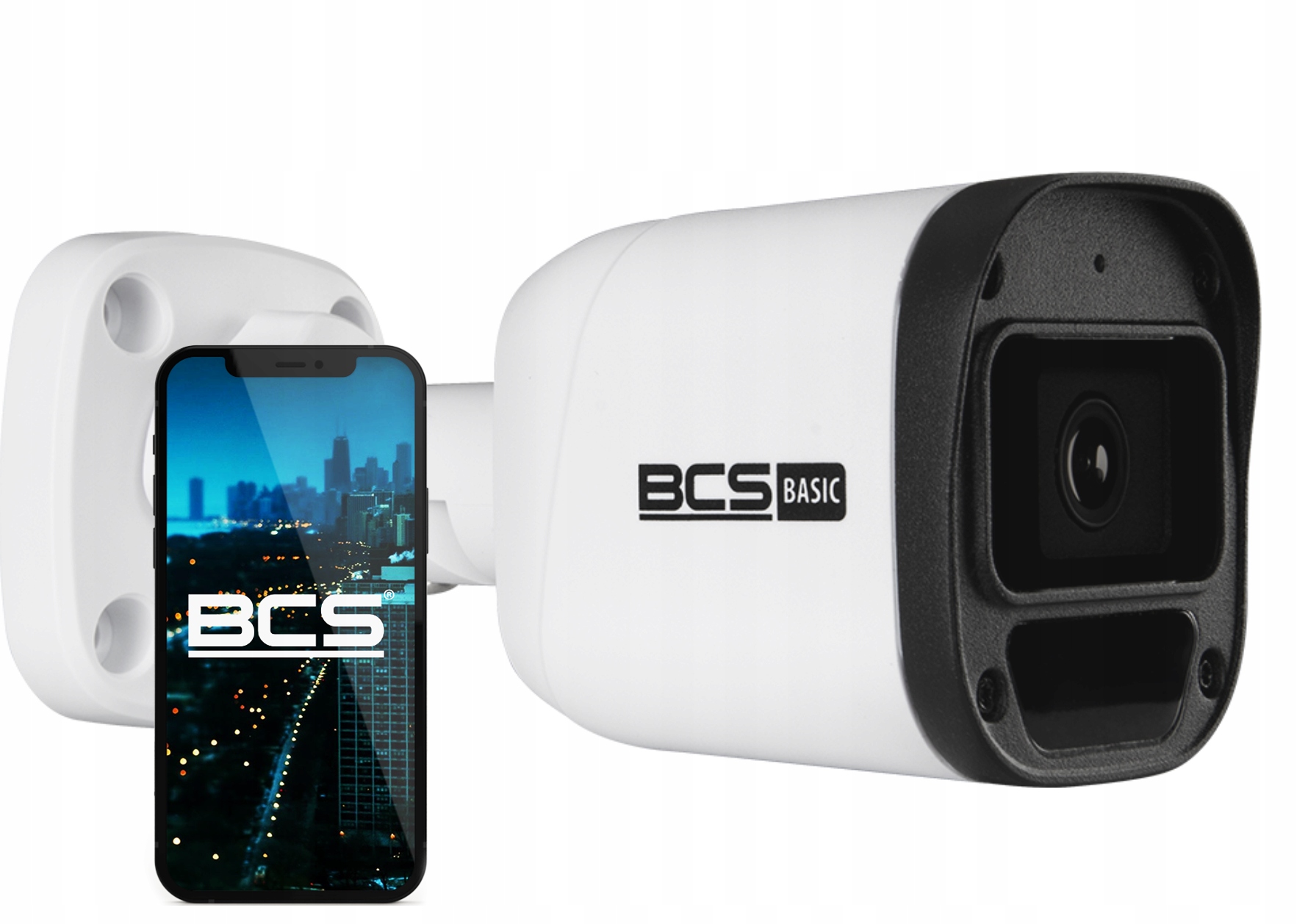 

Kamera Ip Bcs 5MPX IR30m PoE Zewnętrzna Detekcja