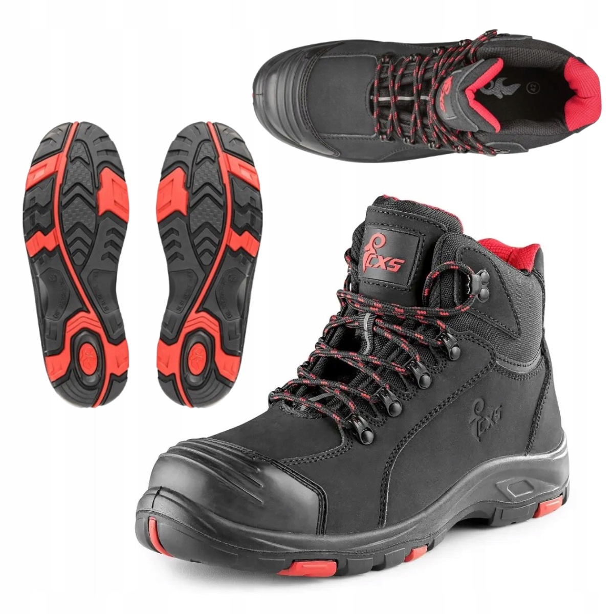 Silné Pracovní Boty bez zdvihu podrážka 300C Cxs Diorit 02 vel. 42