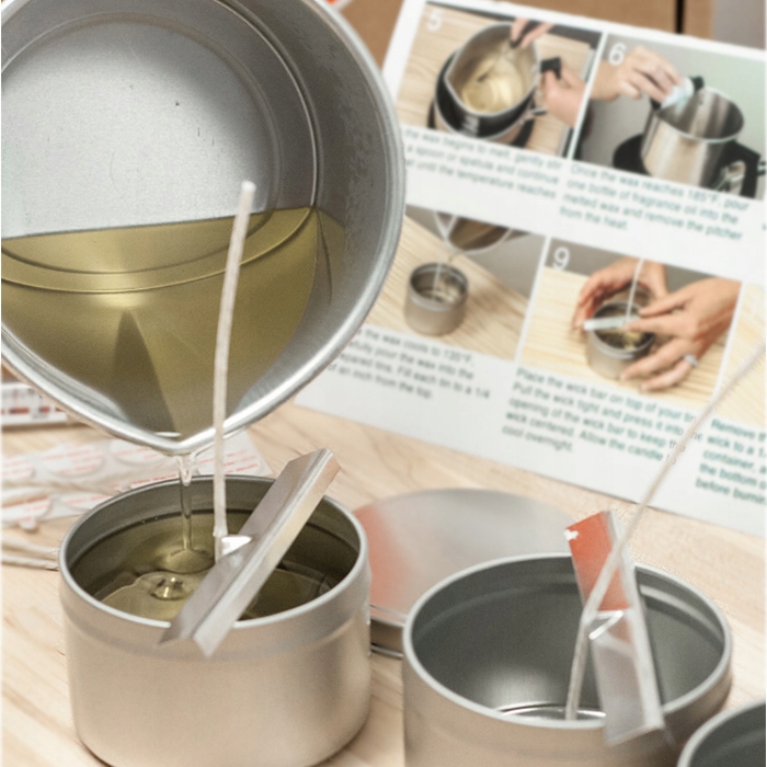 Parafina do świec biała czysta do odlewu robienia świec wosk 1kg Skład parafinowa