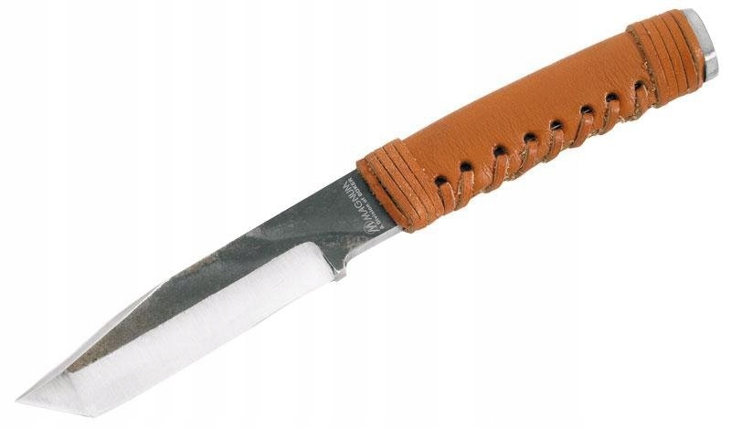 Nůž Magnum Survivor, ocel 440A, celotřískový, kůže, tanto