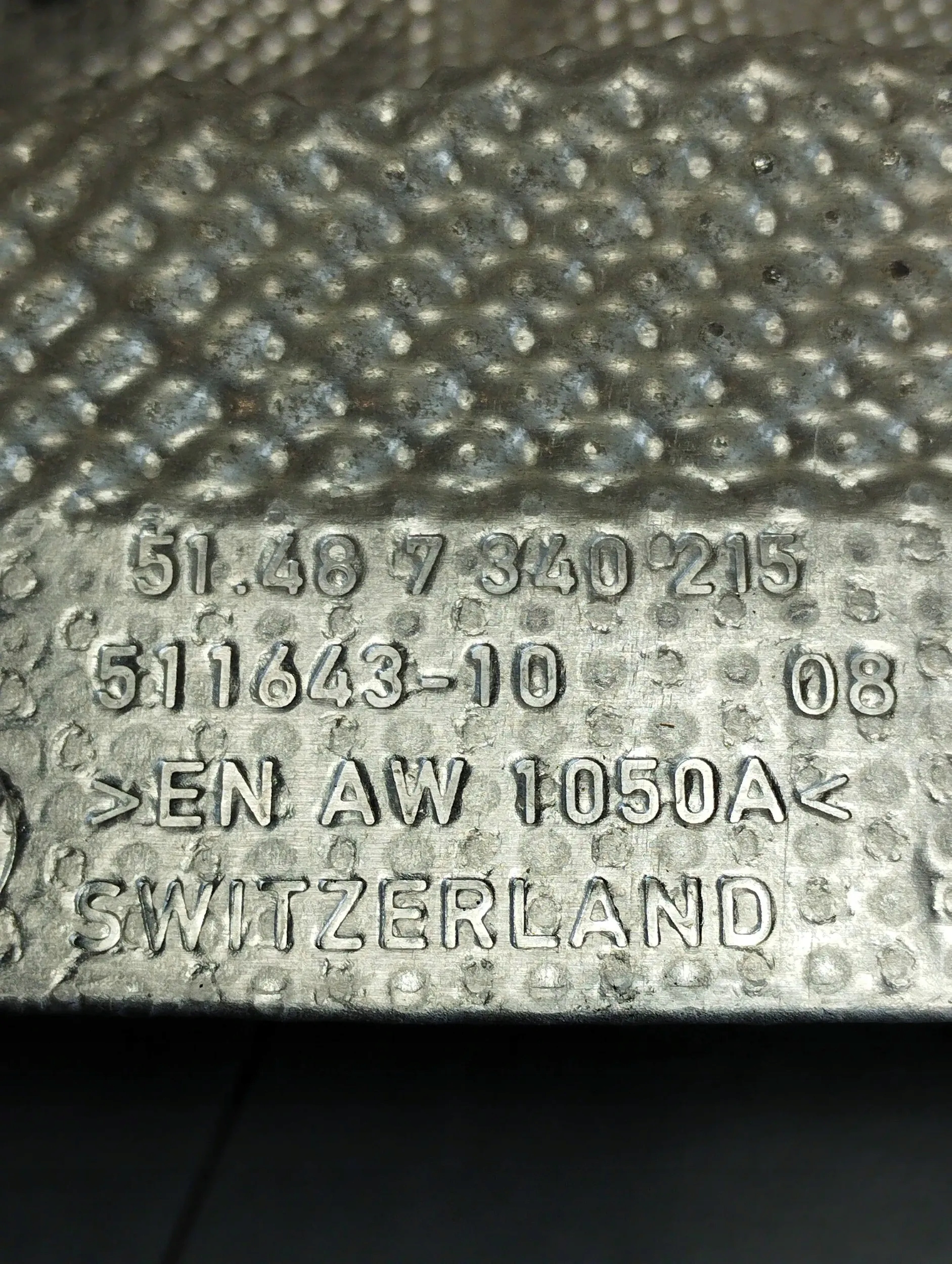 BMW 7 G11 Blende Abdeckung TERMICZNA 7340215