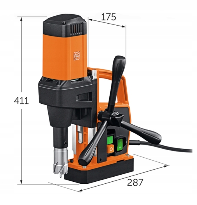 Fein Magnetická vŕtačka na jadrové vŕtanie 1200 W Kbe 32 kufor, 72709461000