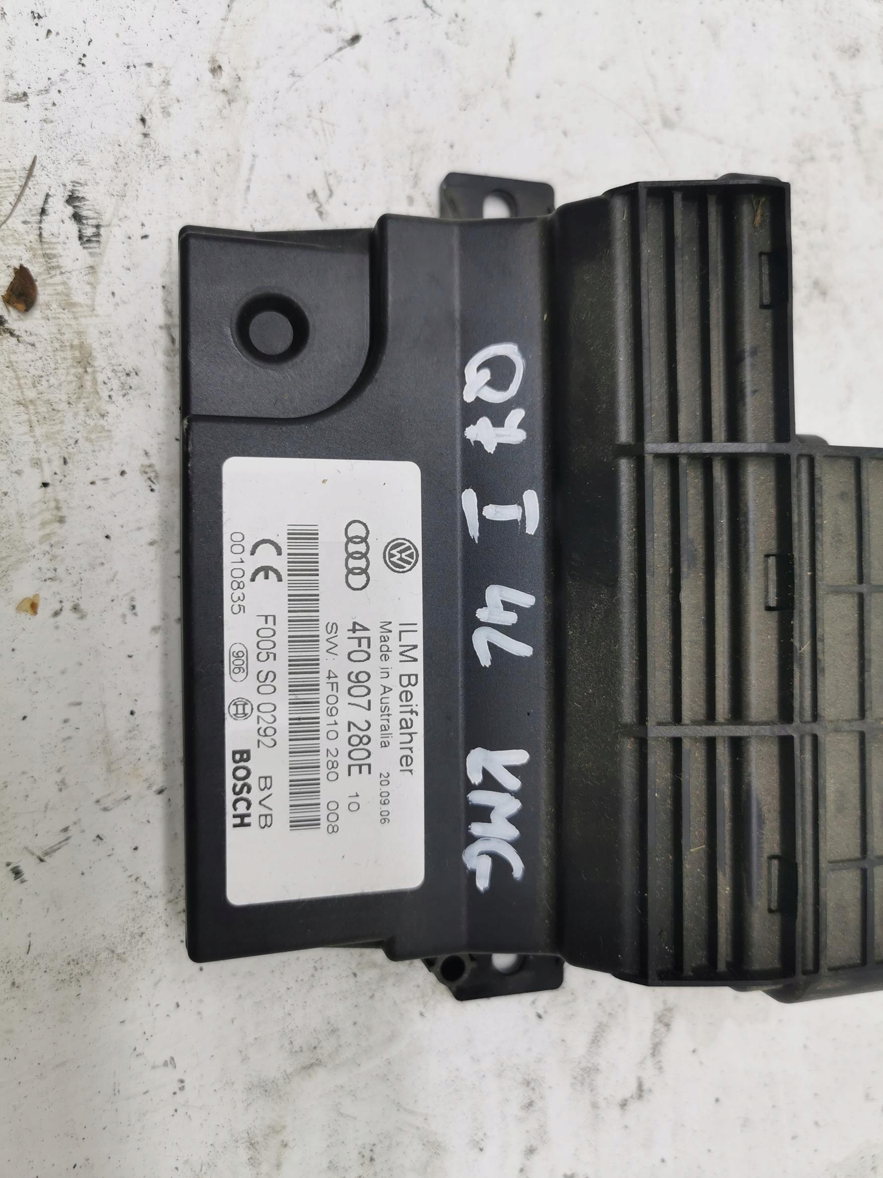 control unit module MOCY AUDI Q7 and 4L 4F0907280E 05-15