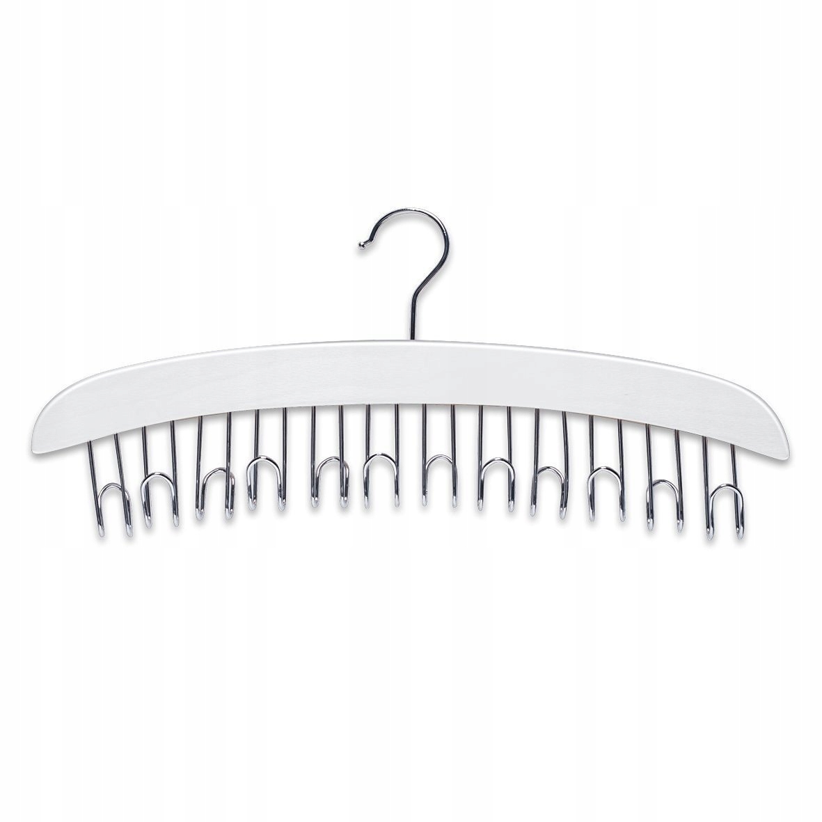 WIESZAK NA 12 PASKÓW KRAWATÓW CHUST biały ZELLER