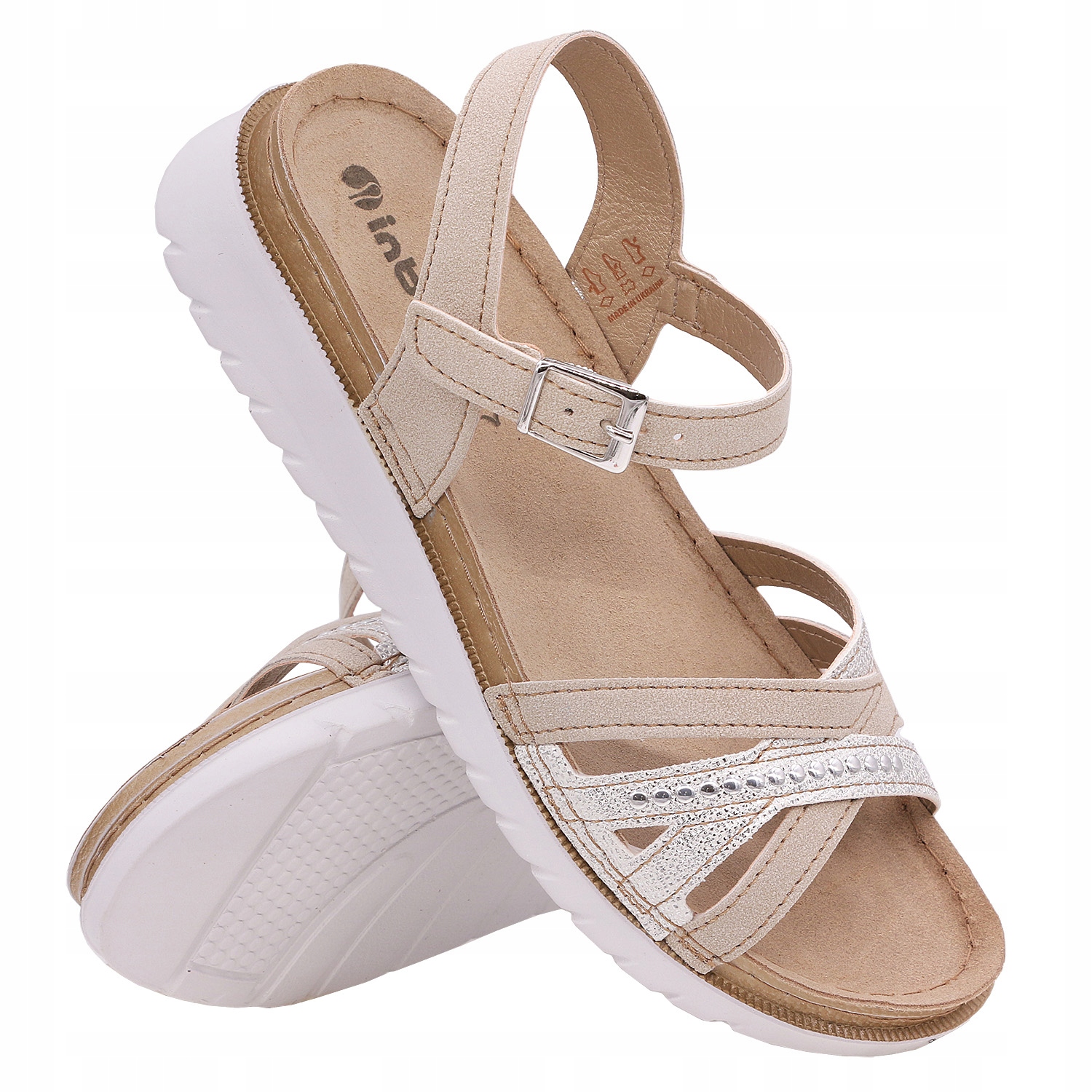 Inblu dámské kožené sandály IN-CN-54 euroobuv