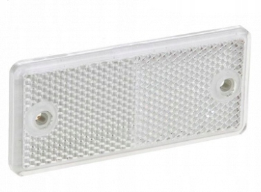 LAMPA ODBLASK DO PRZYCZEP LAWET PRZYKRĘCANY BIAŁY