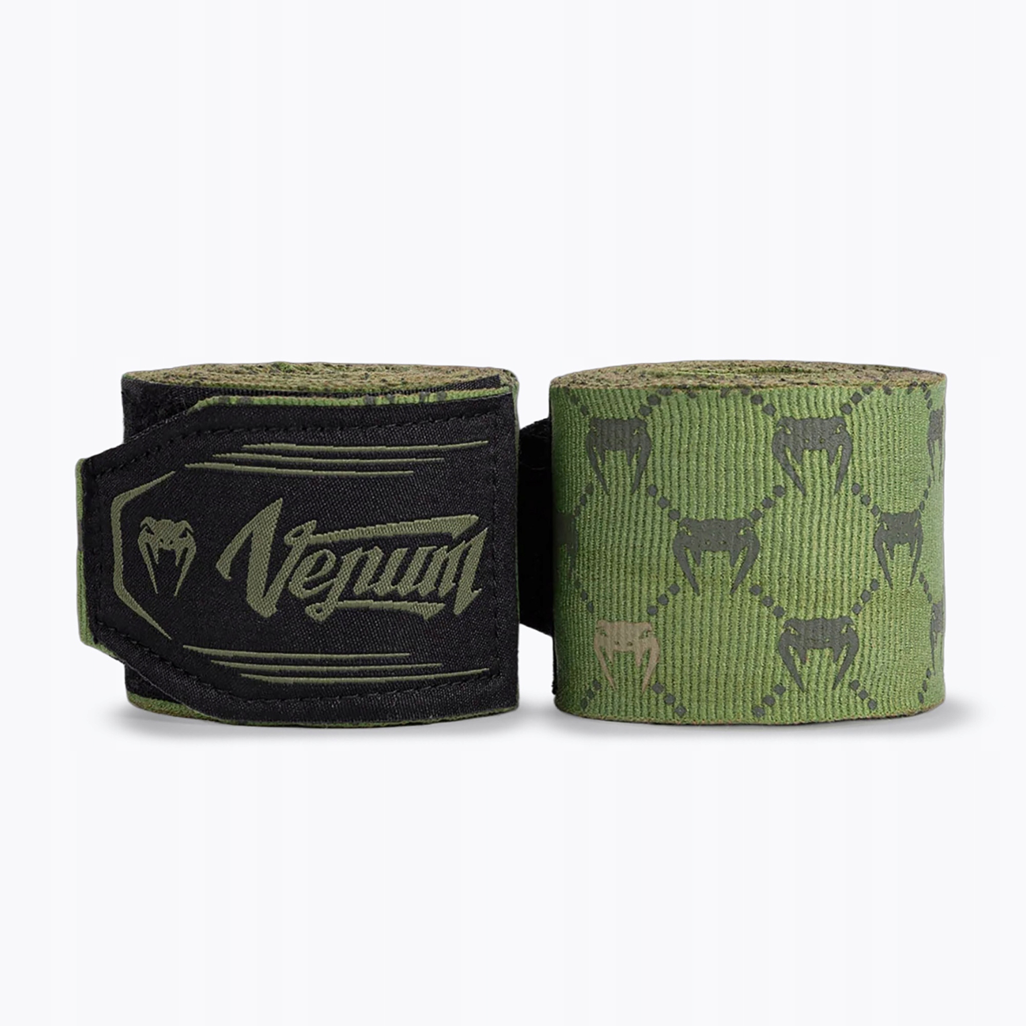 Bandaże bokserskie Venum Monogram Hand Wraps Advanced 400 cm khaki 4 m