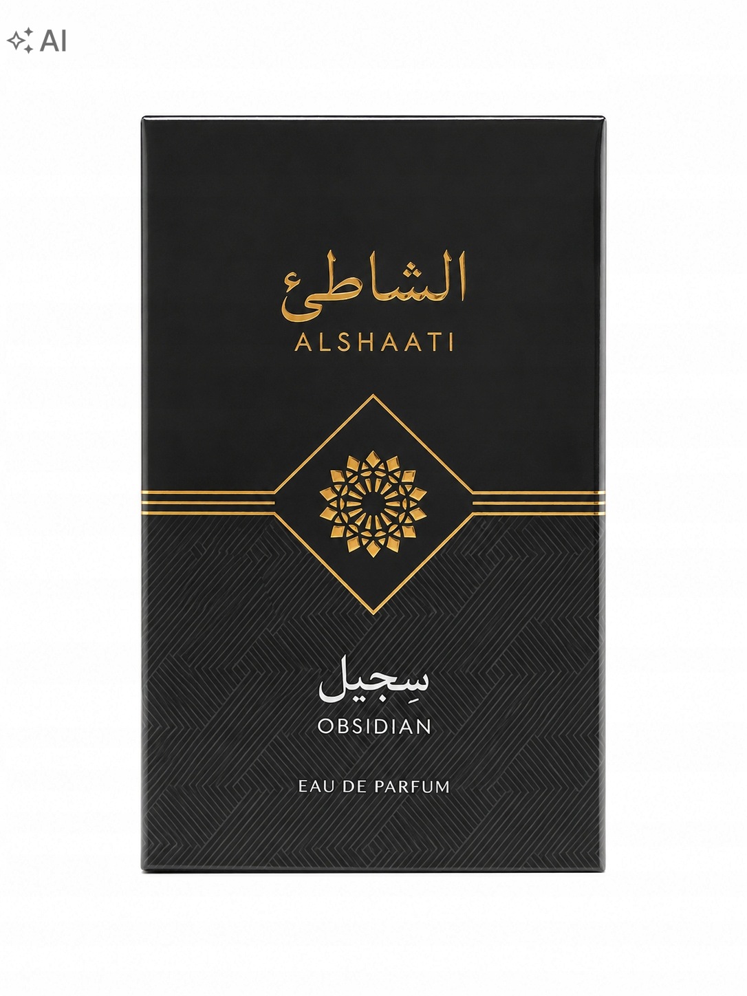 Woda Perfumowana Alshaati Men Obsydian 5907986680040