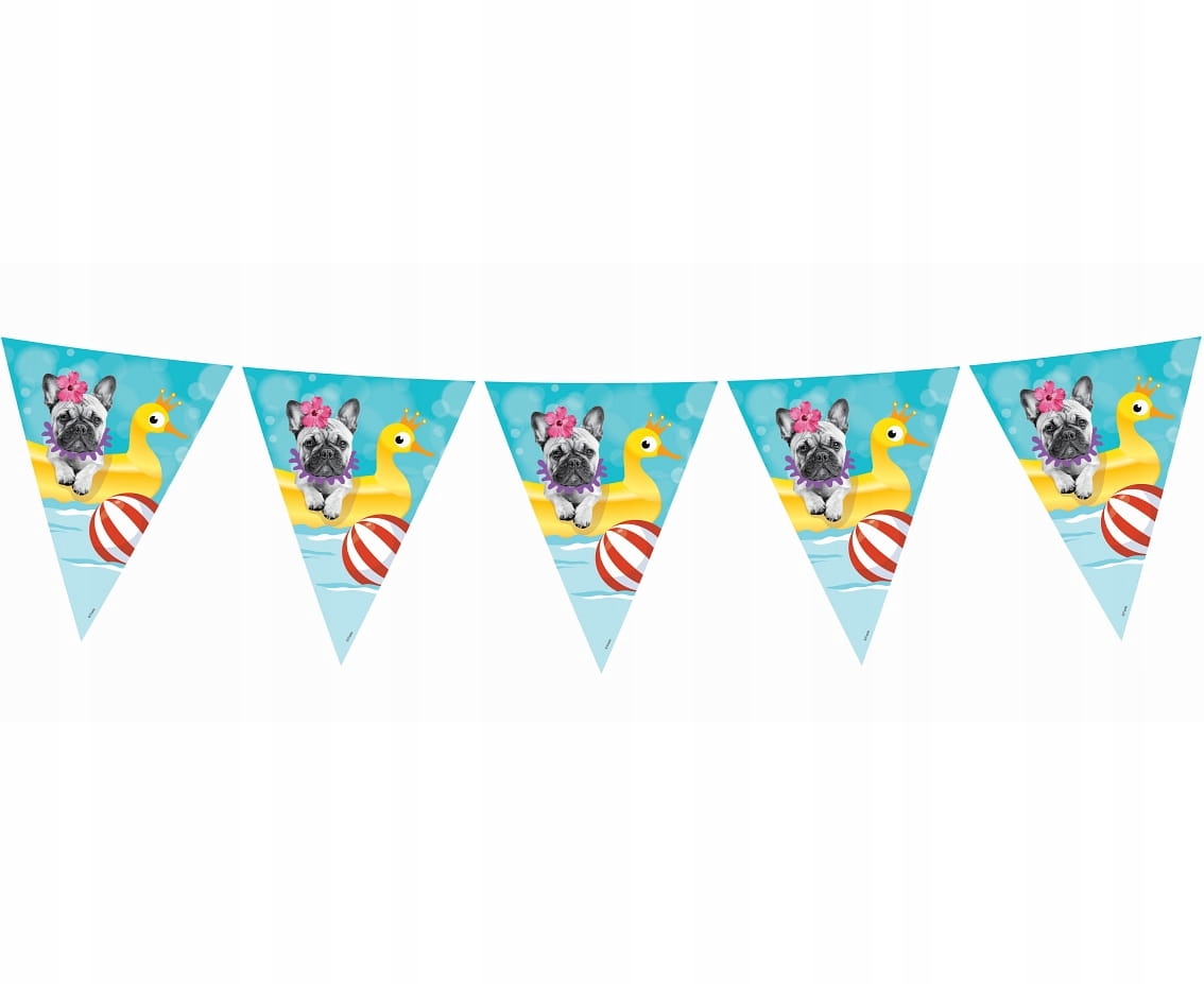 GIRLANDA FLAGI HAWAJSKIE PARTY 3 M