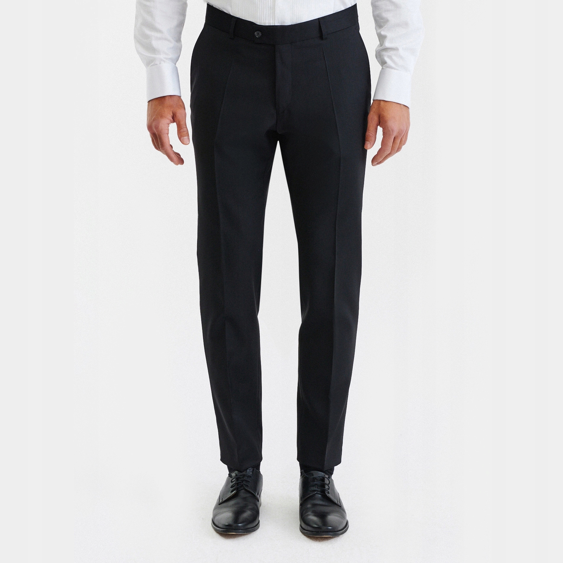 Černé smokingové kalhoty Ideální na svatbu Pako Lorente vel