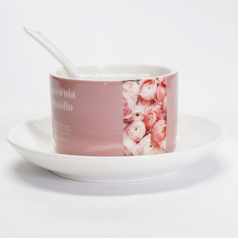 Filiżanka DO FIRMY kawiarni z WŁASNYM nadrukiem Pojemność 120 ml