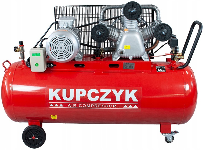 Kompresor olejowy Kupczyk KKT 1300/300 Rodzaj sprężarka tłokowa