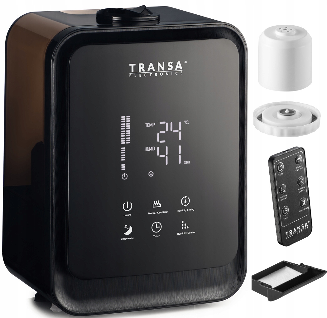 Zvlhčovač vzduchu s ionizáciou a Aromaterapiou AquaMist Transa 4,5L