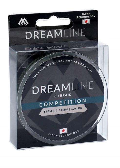 M-n Plecionka Dreamline Competition (green) 0.14mm12.98kg150m op.1szp.