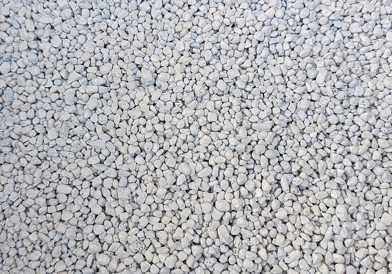 Biały żwirek kwarcowy ceramiczny do akwarium 2-4mm 20kg AQUAdream