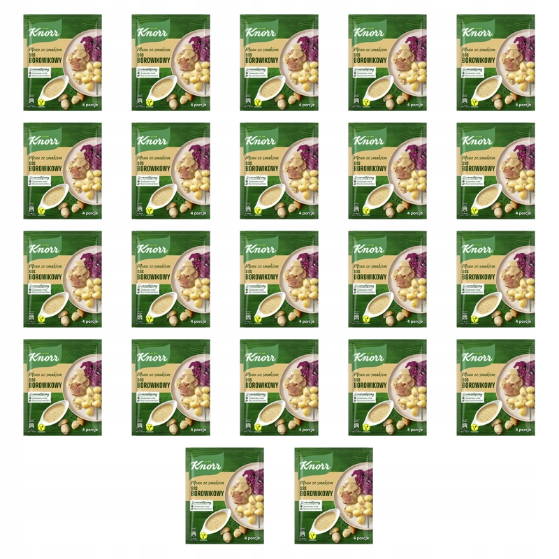 Knorr Menu s příchutí Omáčka Omáčka z hřibů 37 g X22