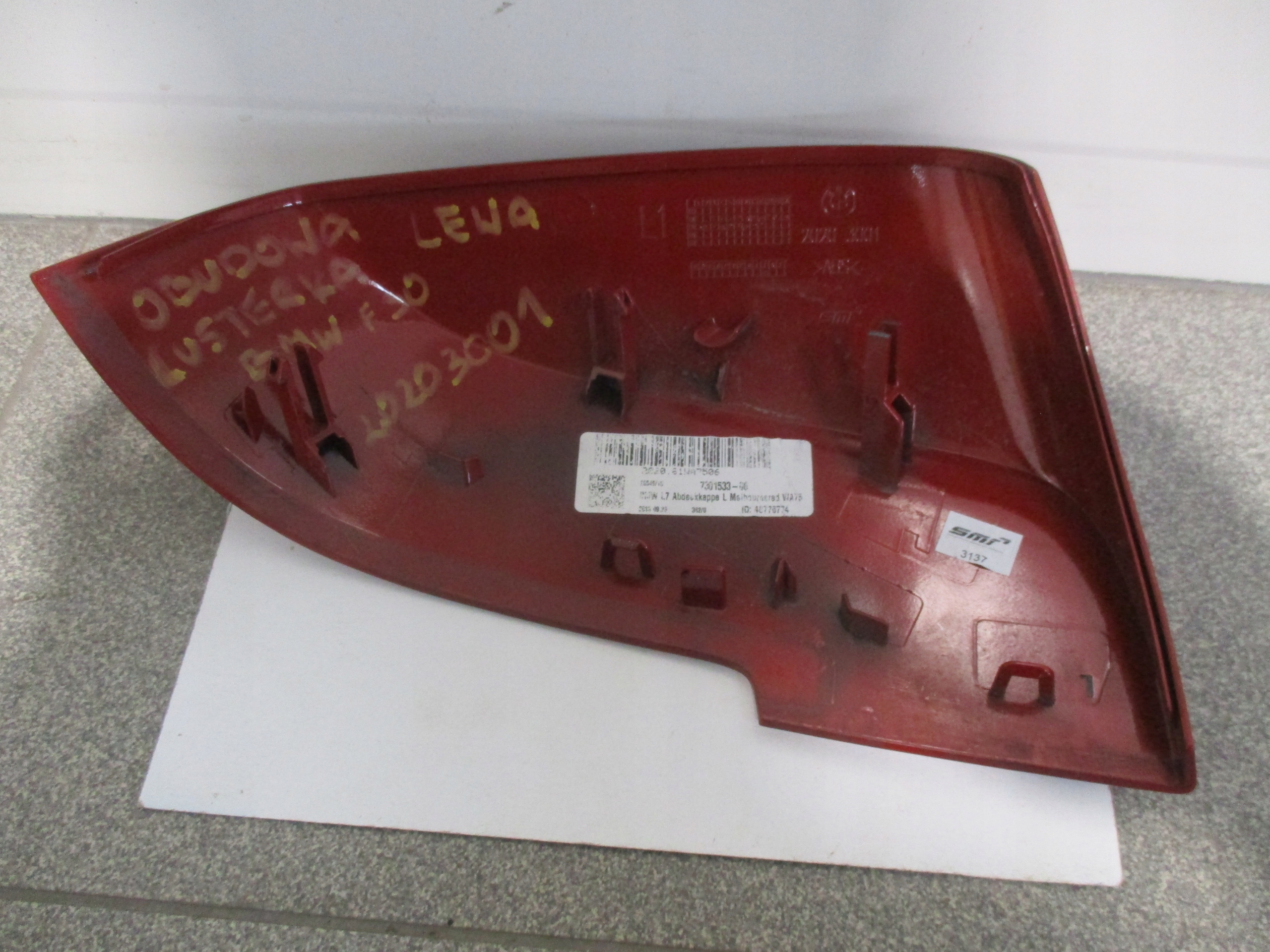 cover mirrors left BMW F20,F30 20203001