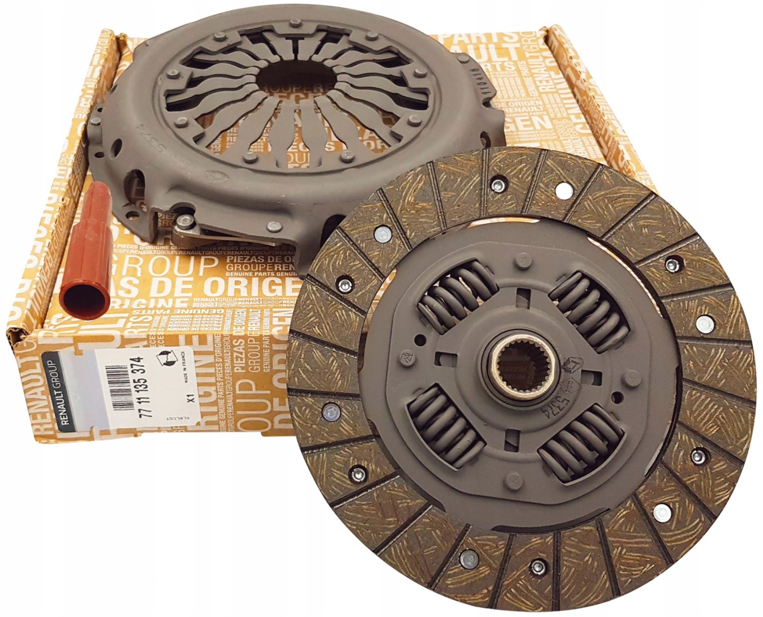 7711135374 - OE RENAULT SCENIC II 1.4 1.6 КОМПЛЕКТ СЦЕПЛЕНИЯ