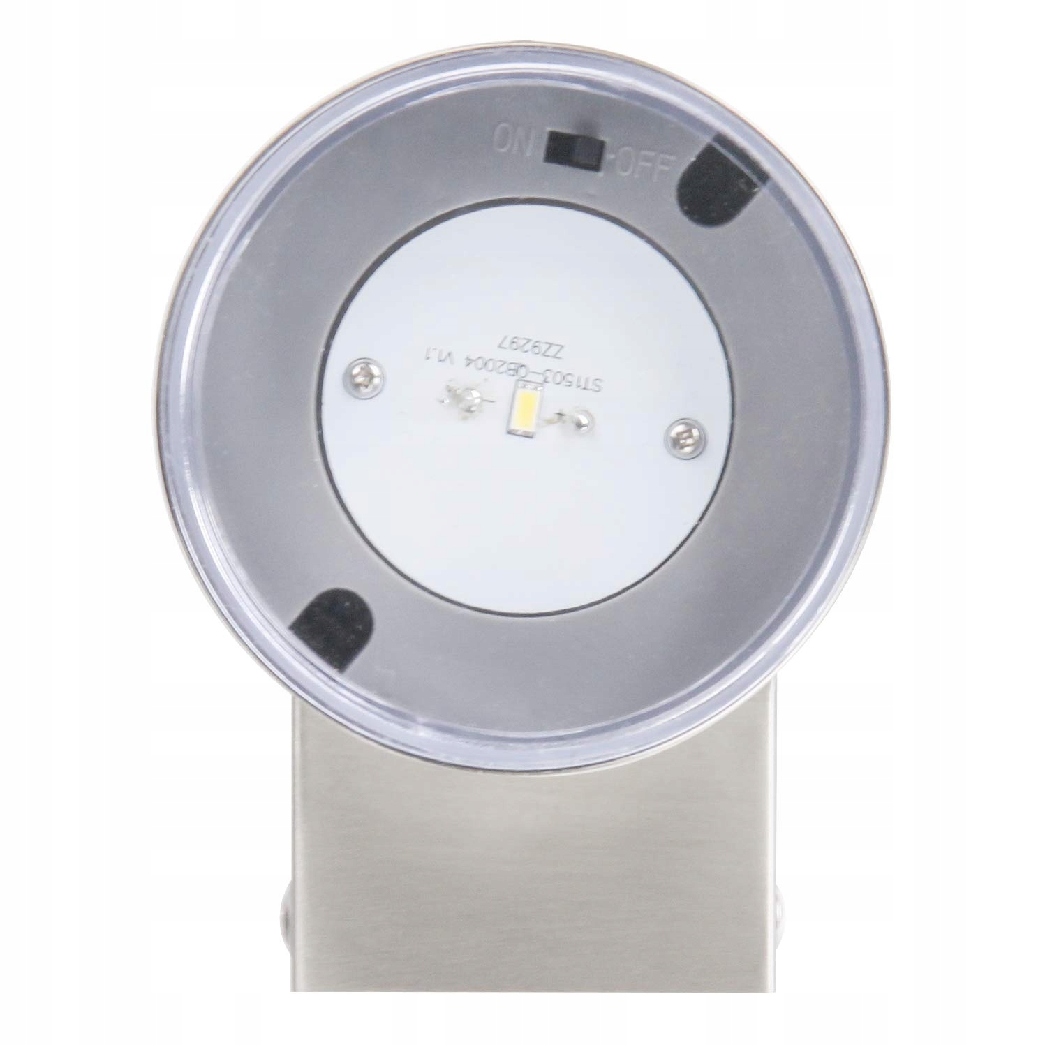 Solarna Lampa Ścienna LED Stalowa Bezprzewodowa IP44 SMARTWARES — miniatura 5